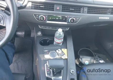 2017 Audi A4 2.0T Premium from USA, damaged, VIN WAUENAF49HN045229